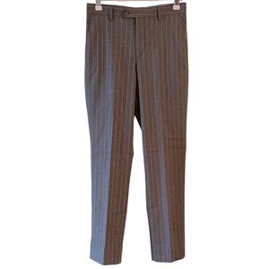 Lauren Ralph Lauren Boys Gray Pinstripe Slacks Size 12 / 26” Waist